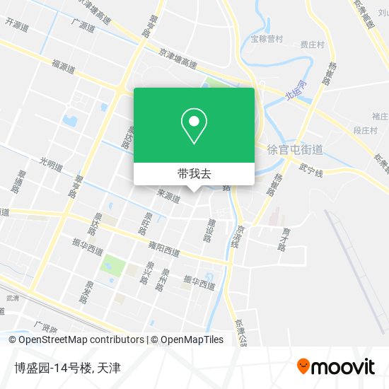 博盛园-14号楼地图
