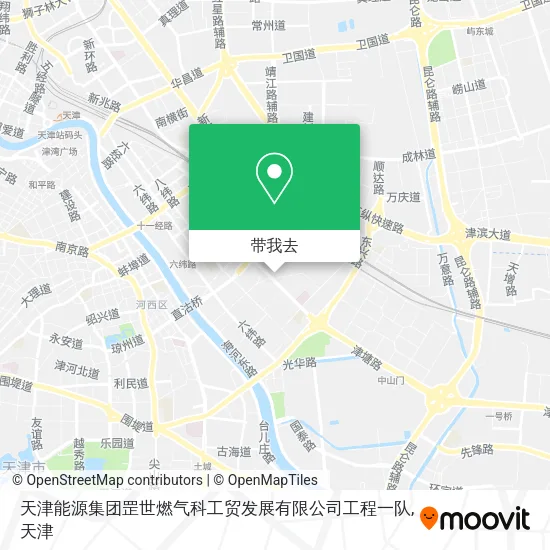天津能源集团罡世燃气科工贸发展有限公司工程一队地图