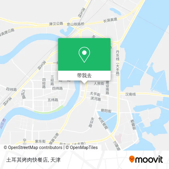 土耳其烤肉快餐店地图