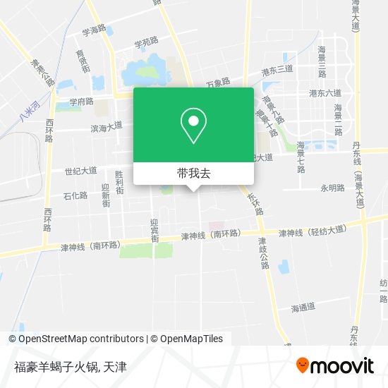 福豪羊蝎子火锅地图