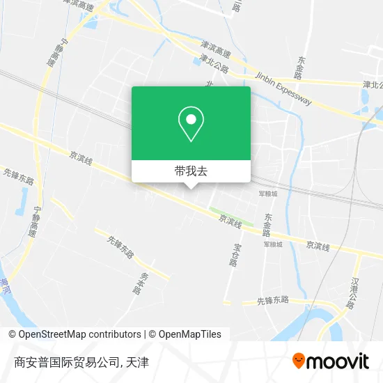 商安普国际贸易公司地图