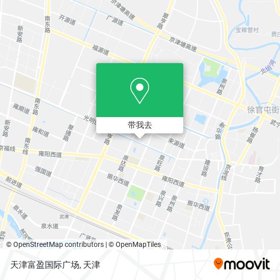 天津富盈国际广场地图