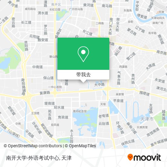 南开大学-外语考试中心地图