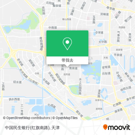 中国民生银行(红旗南路)地图