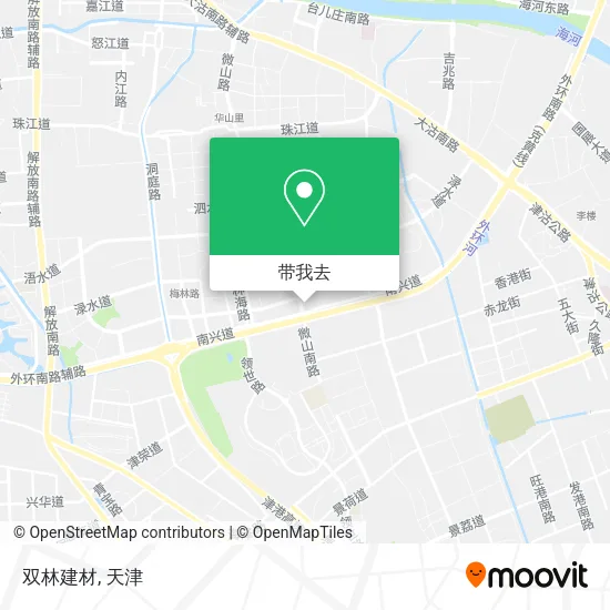 双林建材地图