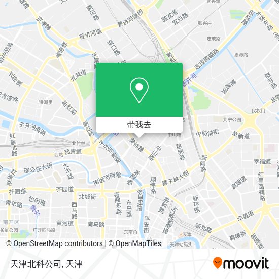 天津北科公司地图