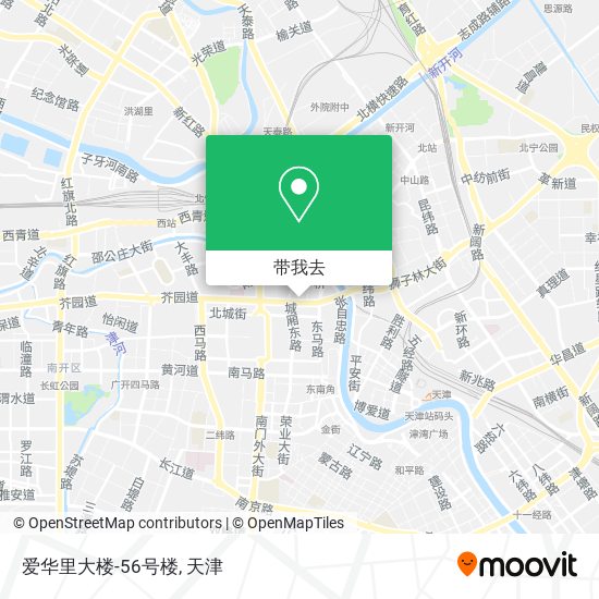 爱华里大楼-56号楼地图