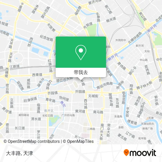 大丰路地图