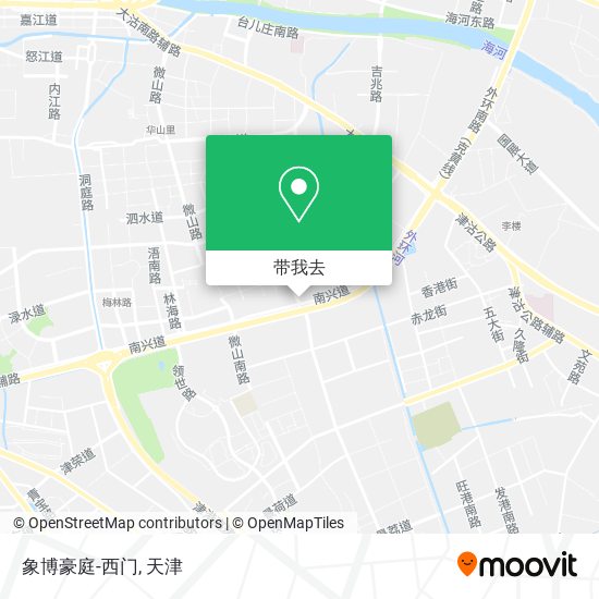 象博豪庭-西门地图