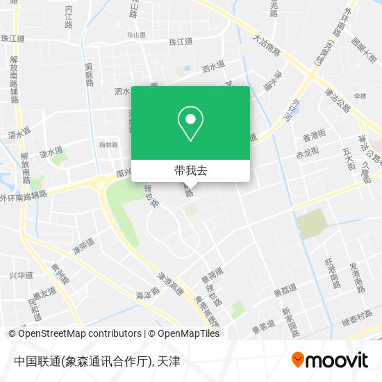 中国联通(象森通讯合作厅)地图