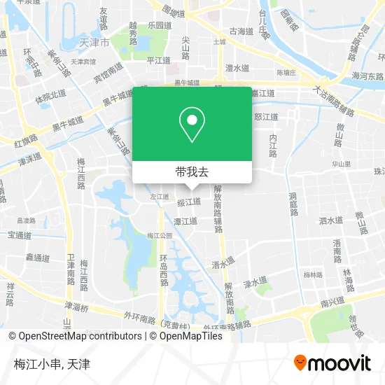 梅江小串地图