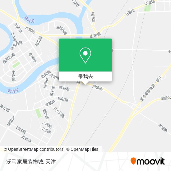 泛马家居装饰城地图
