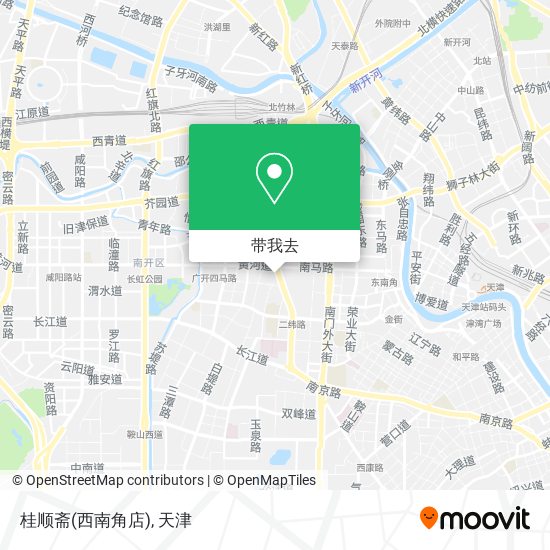 桂顺斋(西南角店)地图