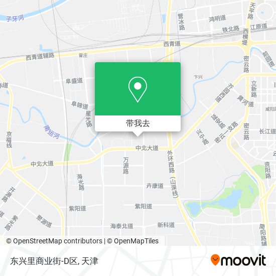 东兴里商业街-D区地图