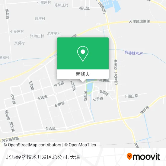 北辰经济技术开发区总公司地图