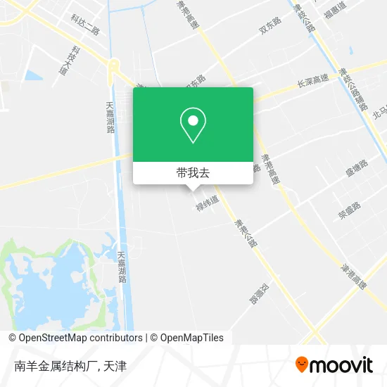 南羊金属结构厂地图