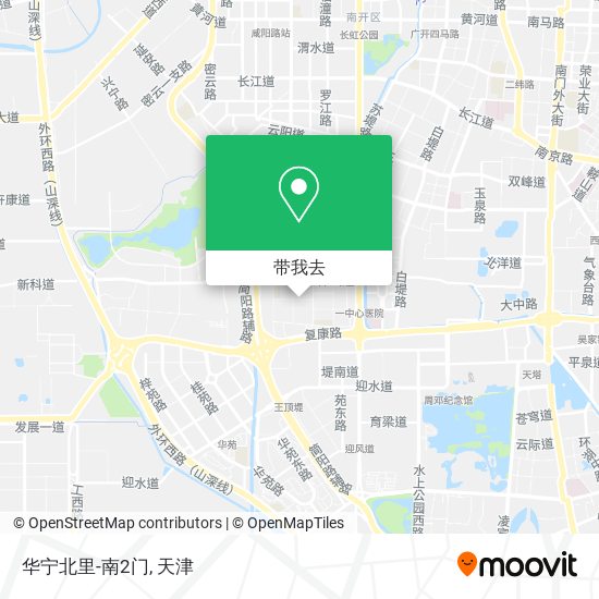 华宁北里-南2门地图