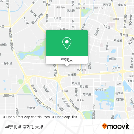 华宁北里-南2门地图