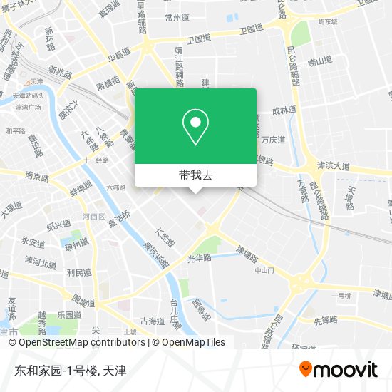 东和家园-1号楼地图