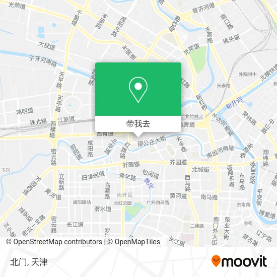 北门地图