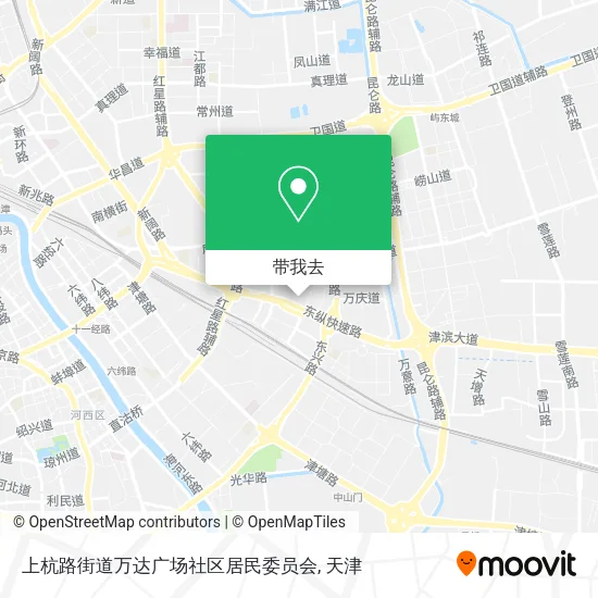 上杭路街道万达广场社区居民委员会地图