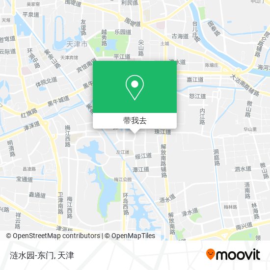 涟水园-东门地图