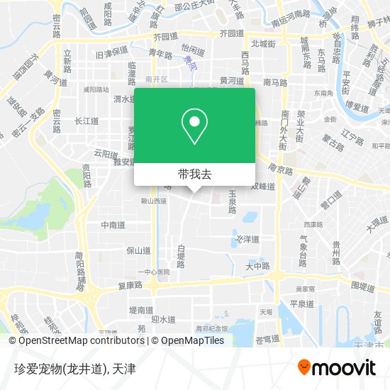 珍爱宠物(龙井道)地图