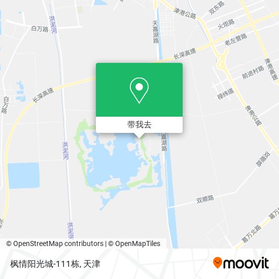 枫情阳光城-111栋地图