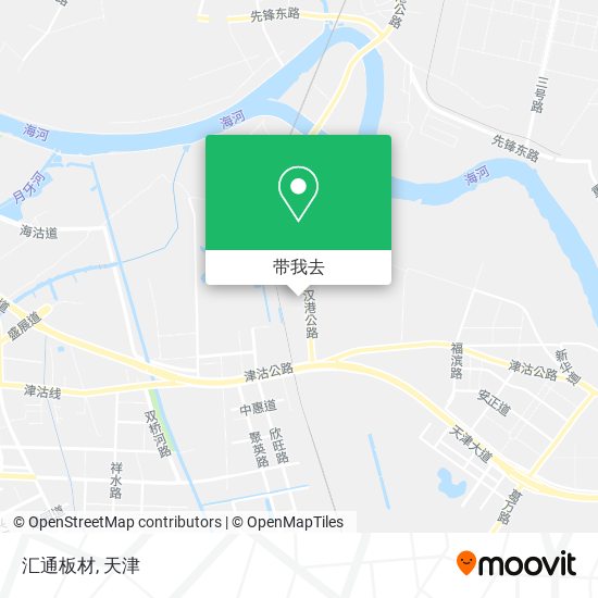 汇通板材地图