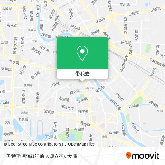 美特斯·邦威(汇通大厦A座)地图