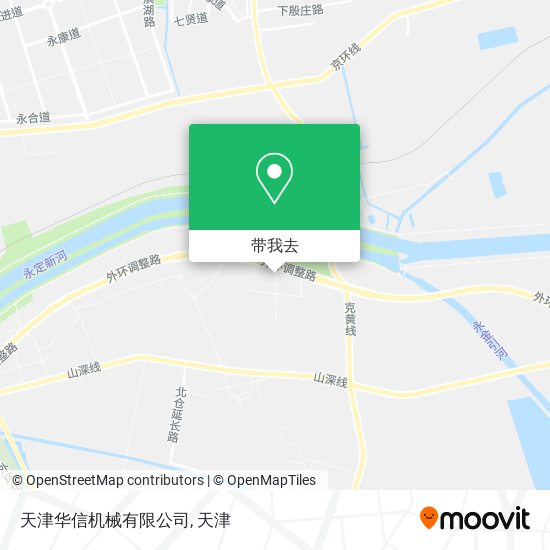 天津华信机械有限公司地图