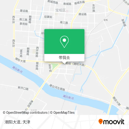 潮阳大道地图