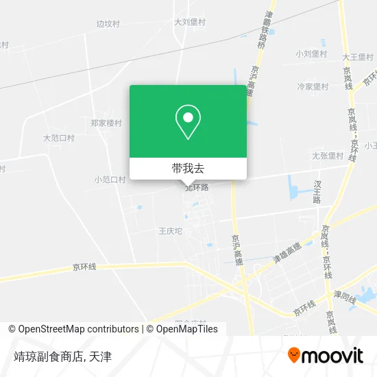 靖琼副食商店地图