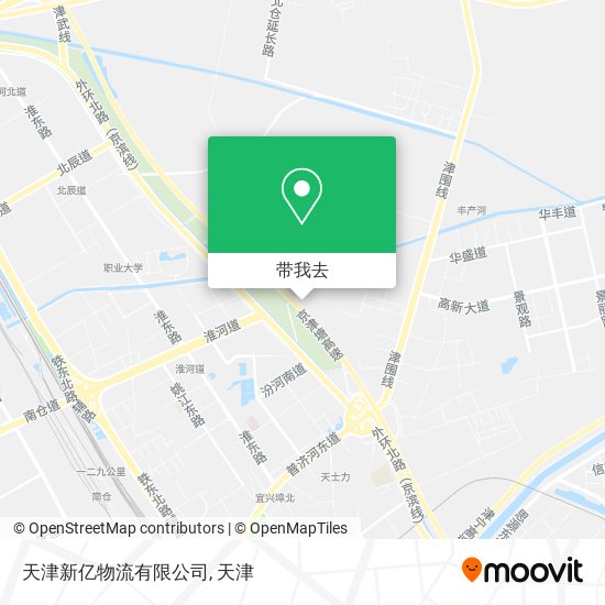 天津新亿物流有限公司地图