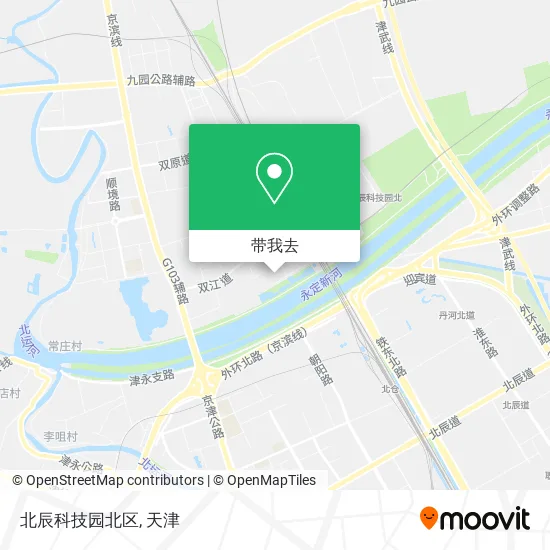 北辰科技园北区地图