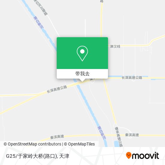 G25/于家岭大桥(路口)地图