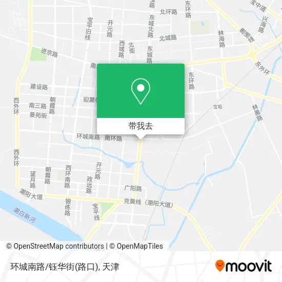 环城南路/钰华街(路口)地图