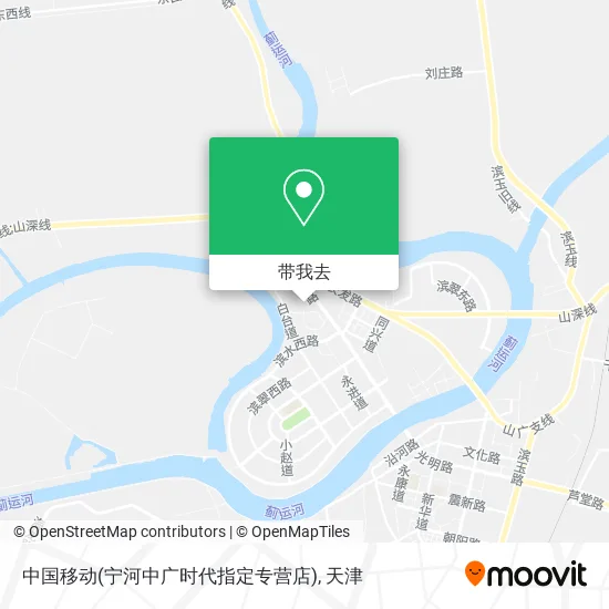 中国移动(宁河中广时代指定专营店)地图