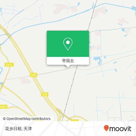 花乡日租地图