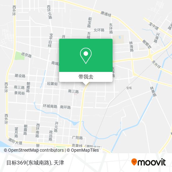 目标369(东城南路)地图