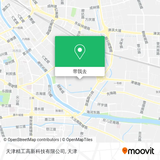 天津精工高新科技有限公司地图