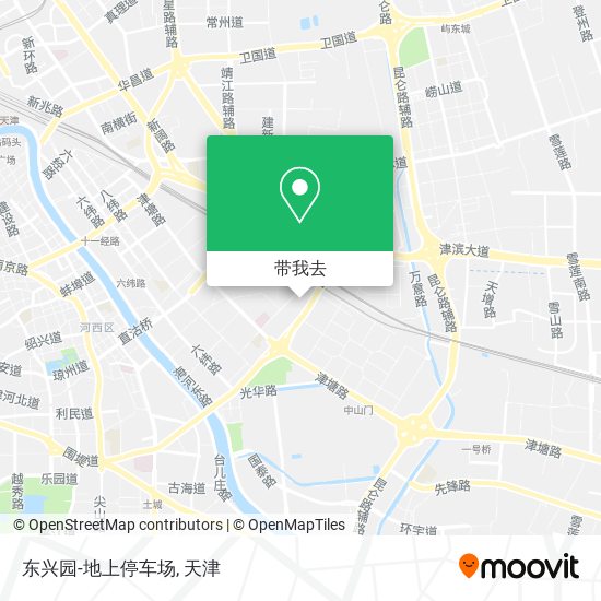 东兴园-地上停车场地图