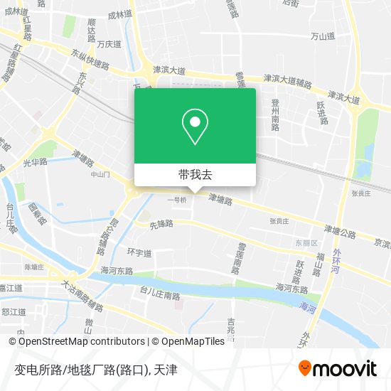 变电所路/地毯厂路(路口)地图