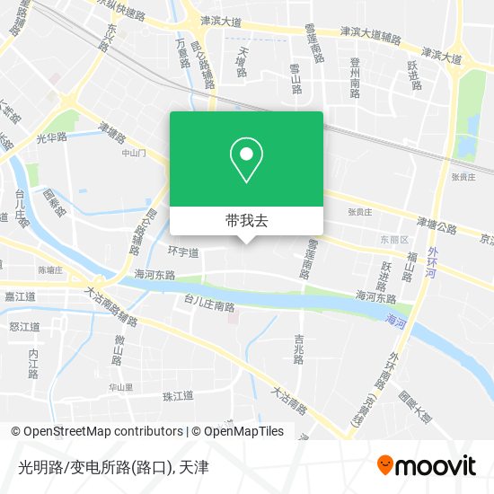光明路/变电所路(路口)地图