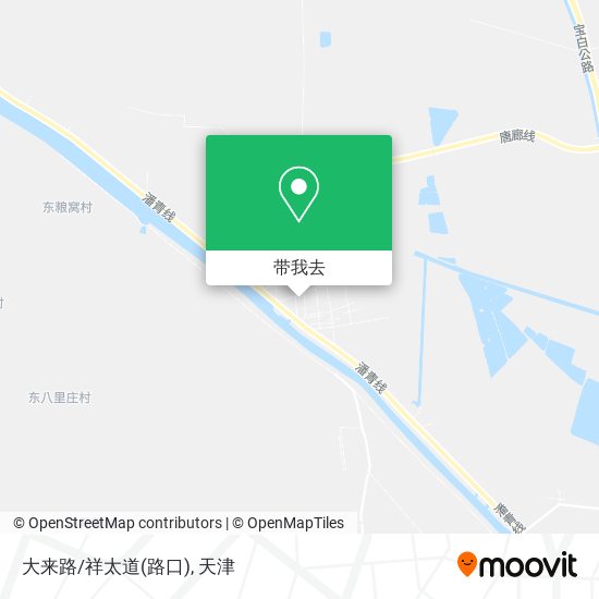 大来路/祥太道(路口)地图