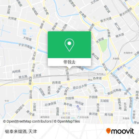 银泰来烟酒地图