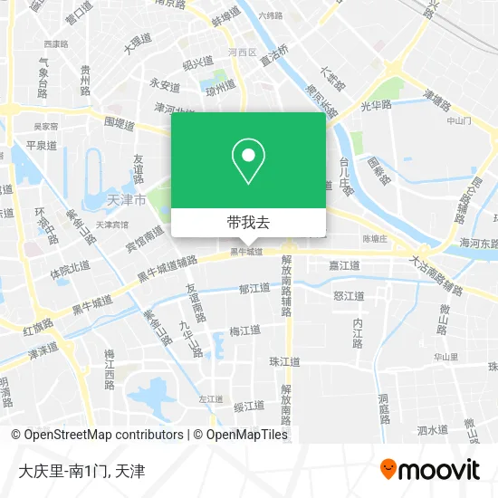 大庆里-南1门地图