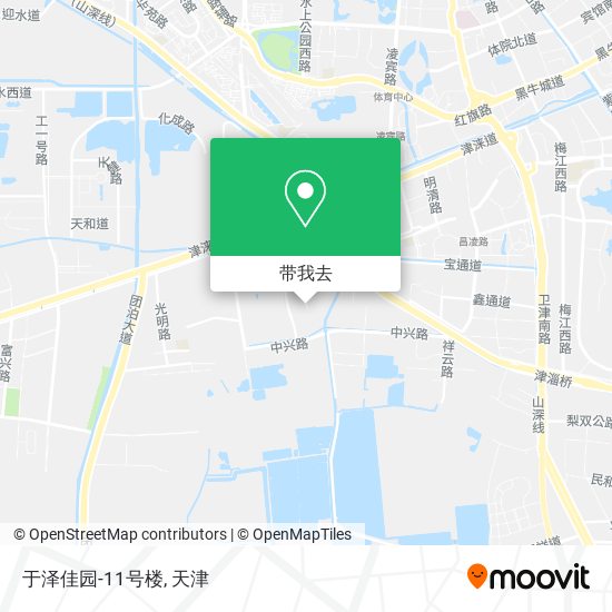 于泽佳园-11号楼地图