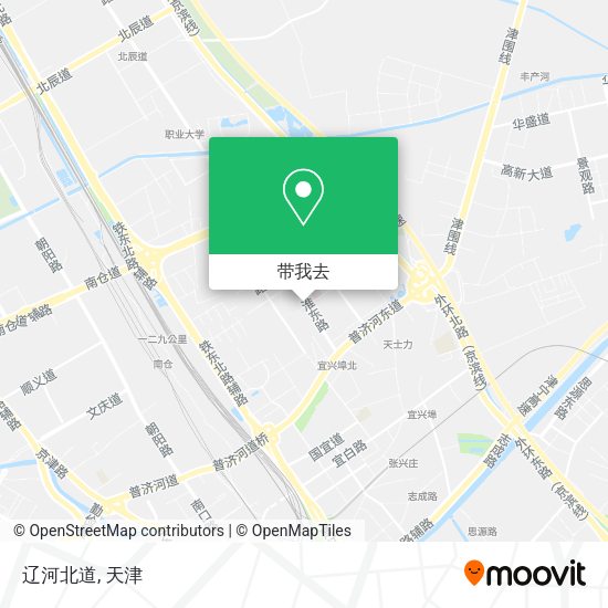 辽河北道地图