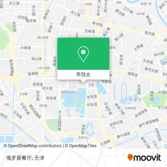 俄罗斯餐厅地图